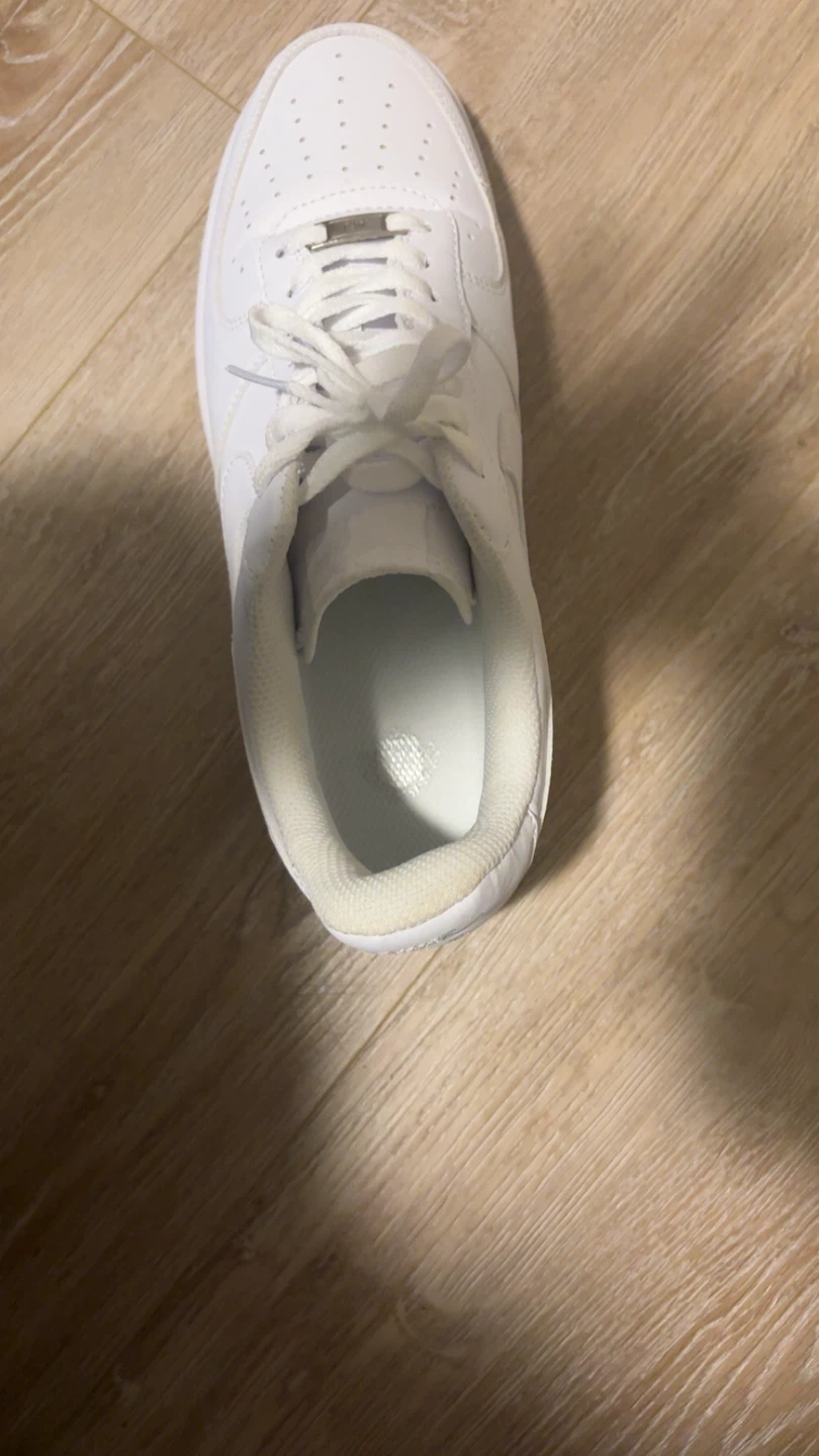 Nike Air Force 1 White Sneakers - photo 3