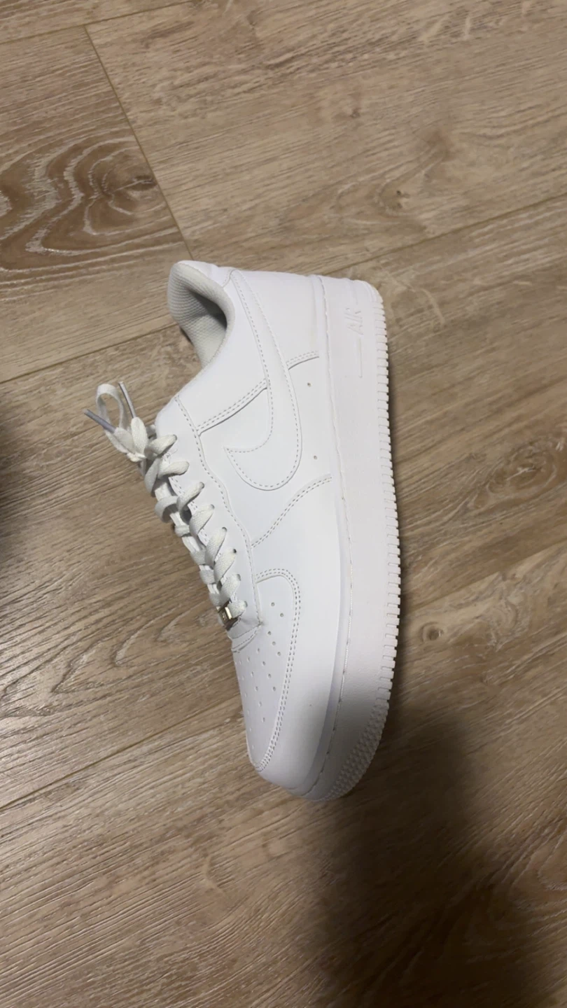 Nike Air Force 1 White Sneakers - photo 2