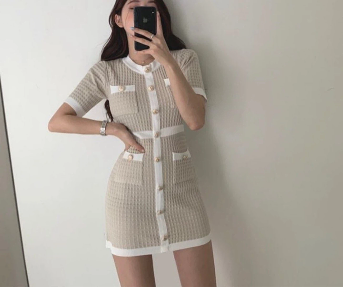 Women's shortsleeve Knit Dress