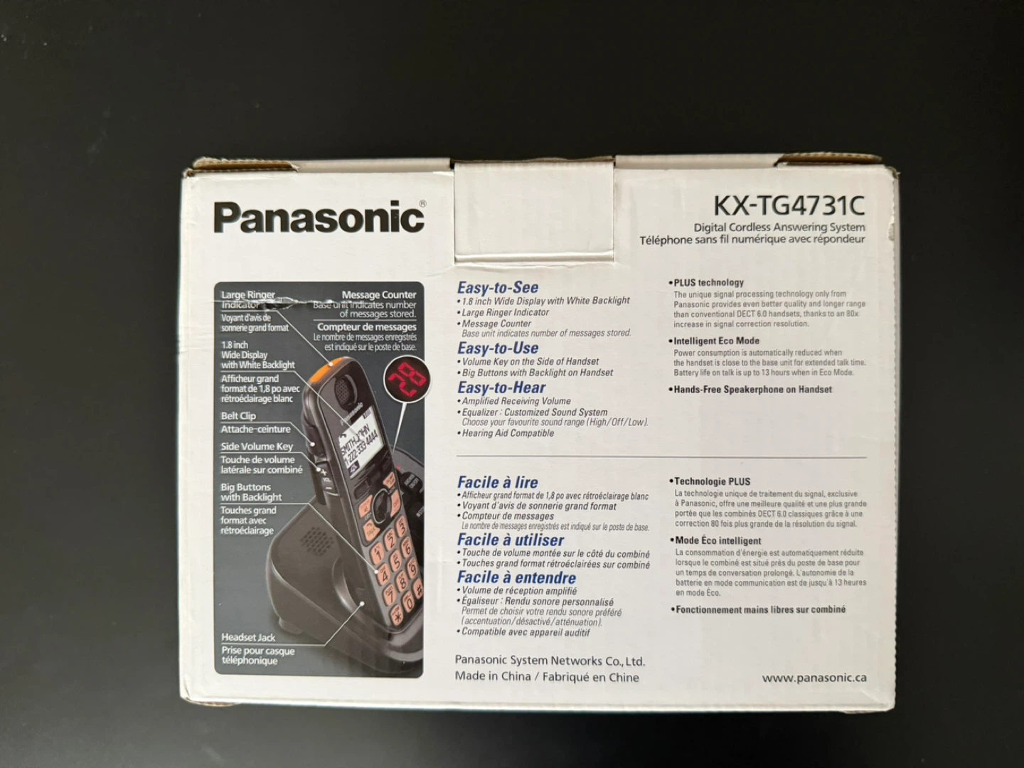 Panasonic Digital Cordless Answering System - photo 2