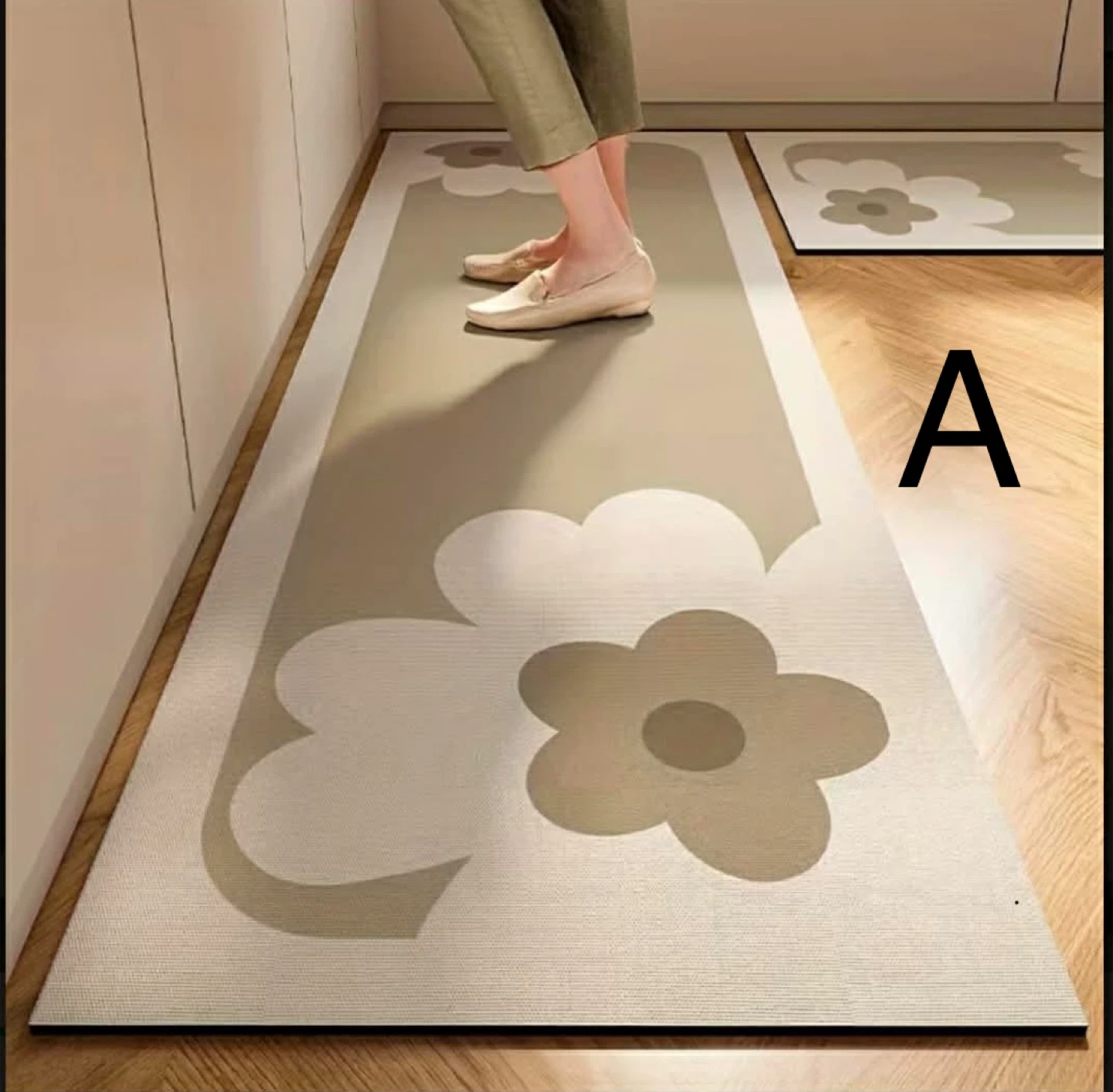 Non Slip Kitchen Rug Runner, Absorbent Washable Kitchen Mat