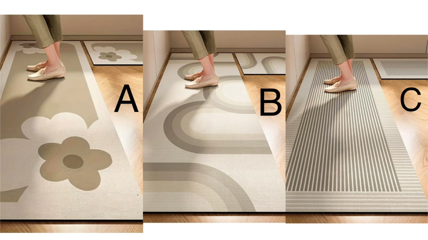 Non Slip Kitchen Rug Runner, Absorbent Washable Kitchen Mat - photo 5