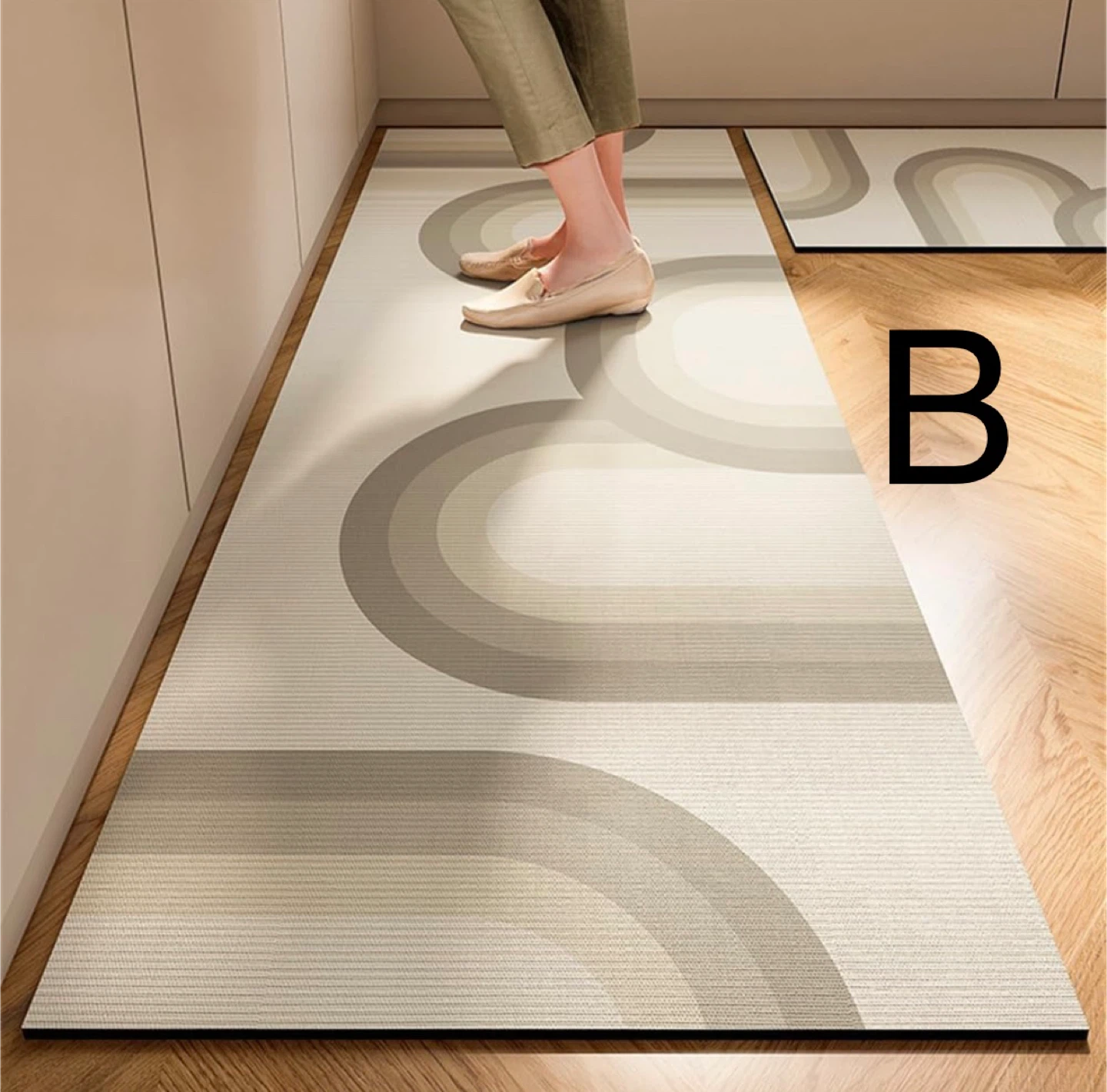 Non Slip Kitchen Rug Runner, Absorbent Washable Kitchen Mat - photo 3