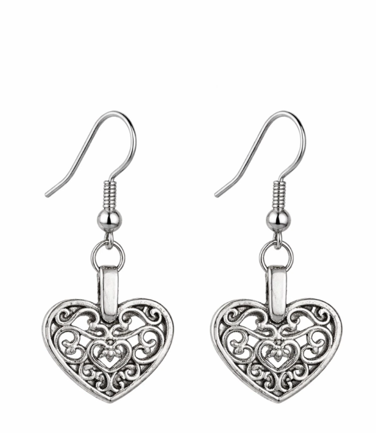 Dangle Heart Earrings - photo 2