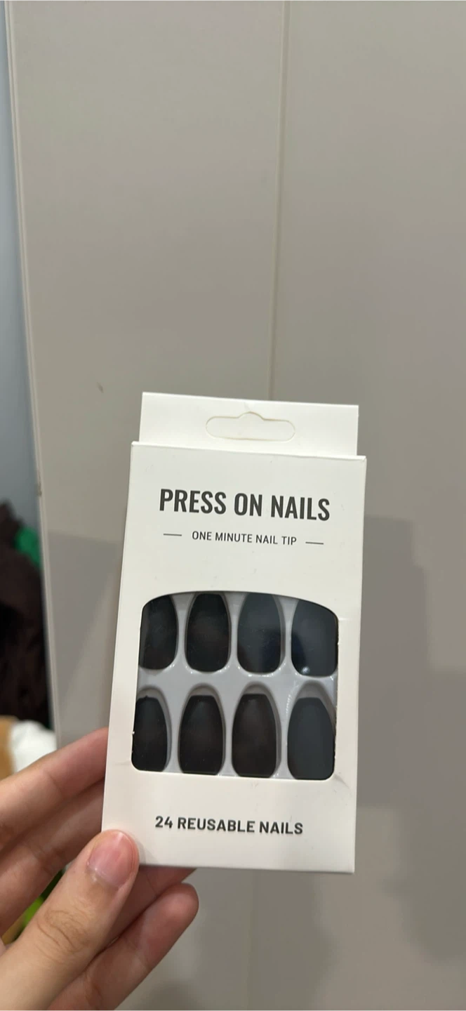 Black Press Ons (2packs combined into 1)