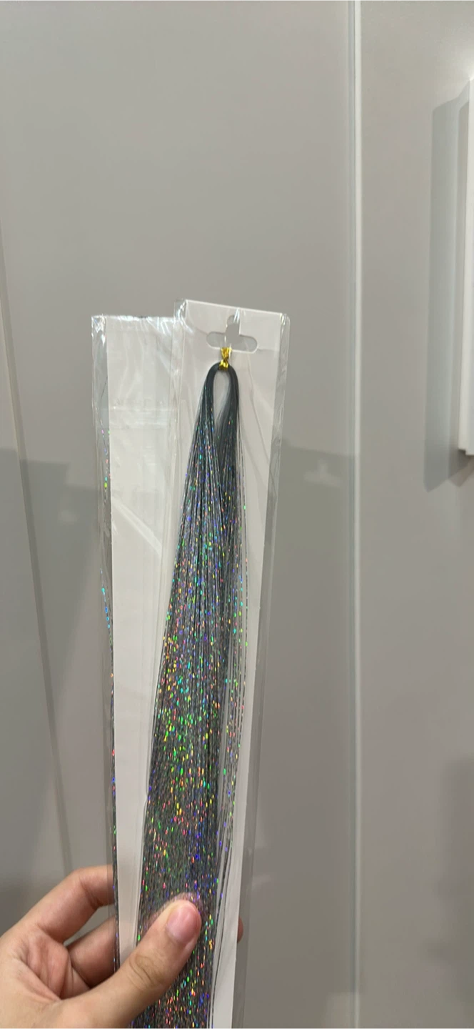 Glitter Hair Tinsels (48 Inch) - photo 3