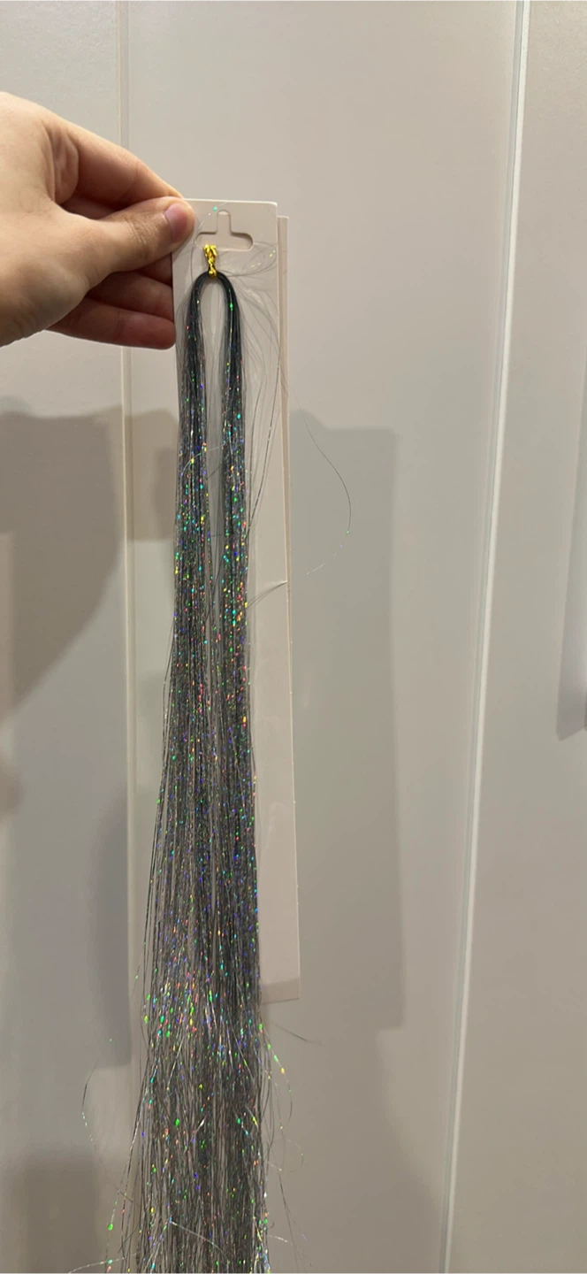 Glitter Hair Tinsels (48 Inch) - photo 4