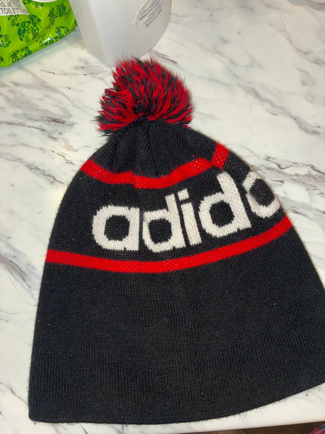 Adidas Beanie with Pom Pom - photo 3