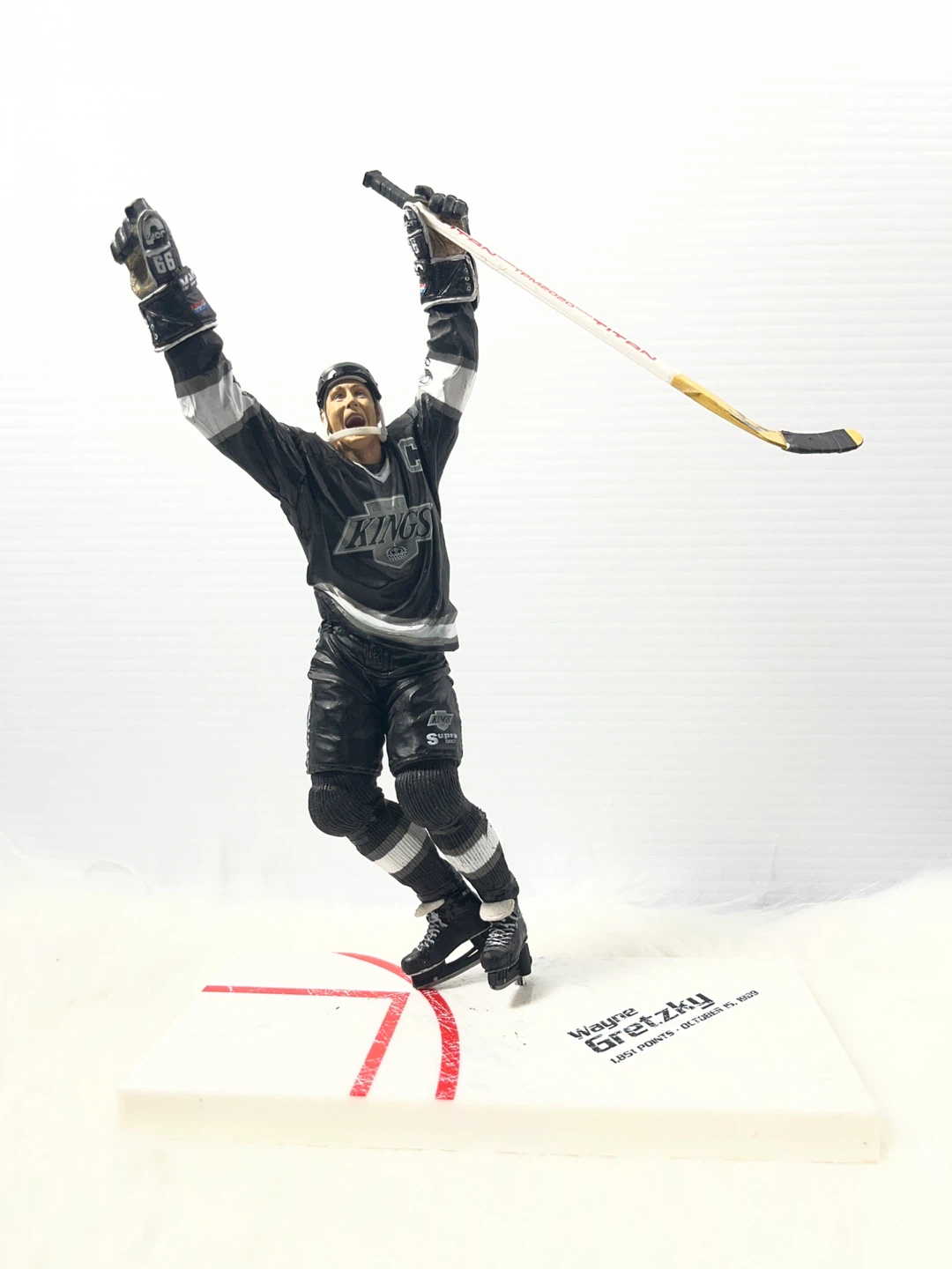 12 inch Wayne Gretzky Los Angeles Kings Figure - photo 2