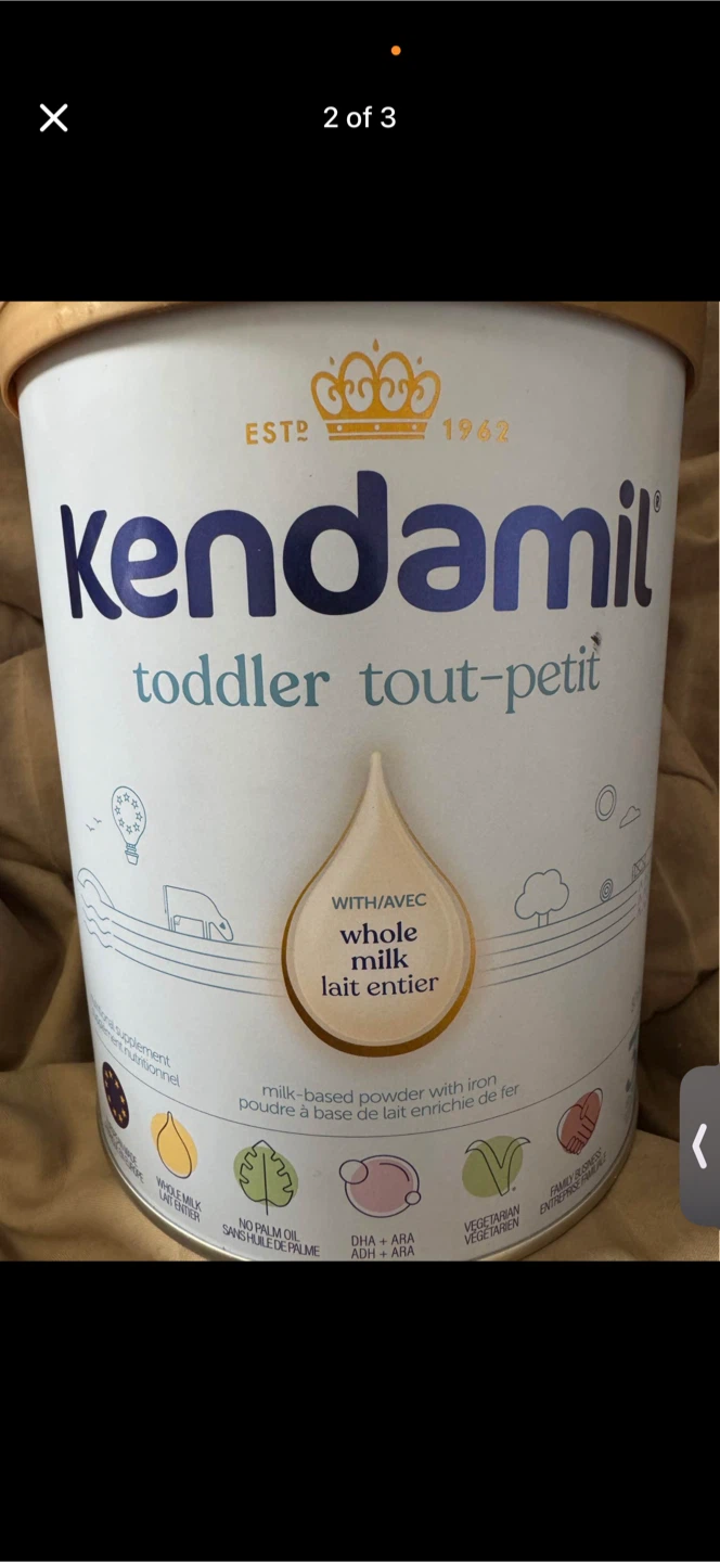 Kendamil Toddler Whole Milk Formula