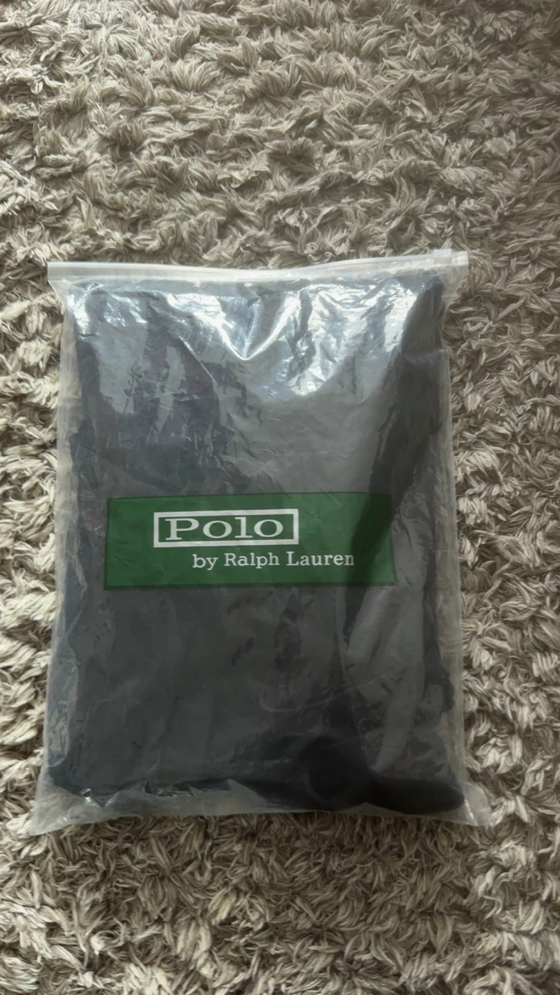 Polo Ralph Lauren Black Custom Slim Fit Polo Shirt - photo 3