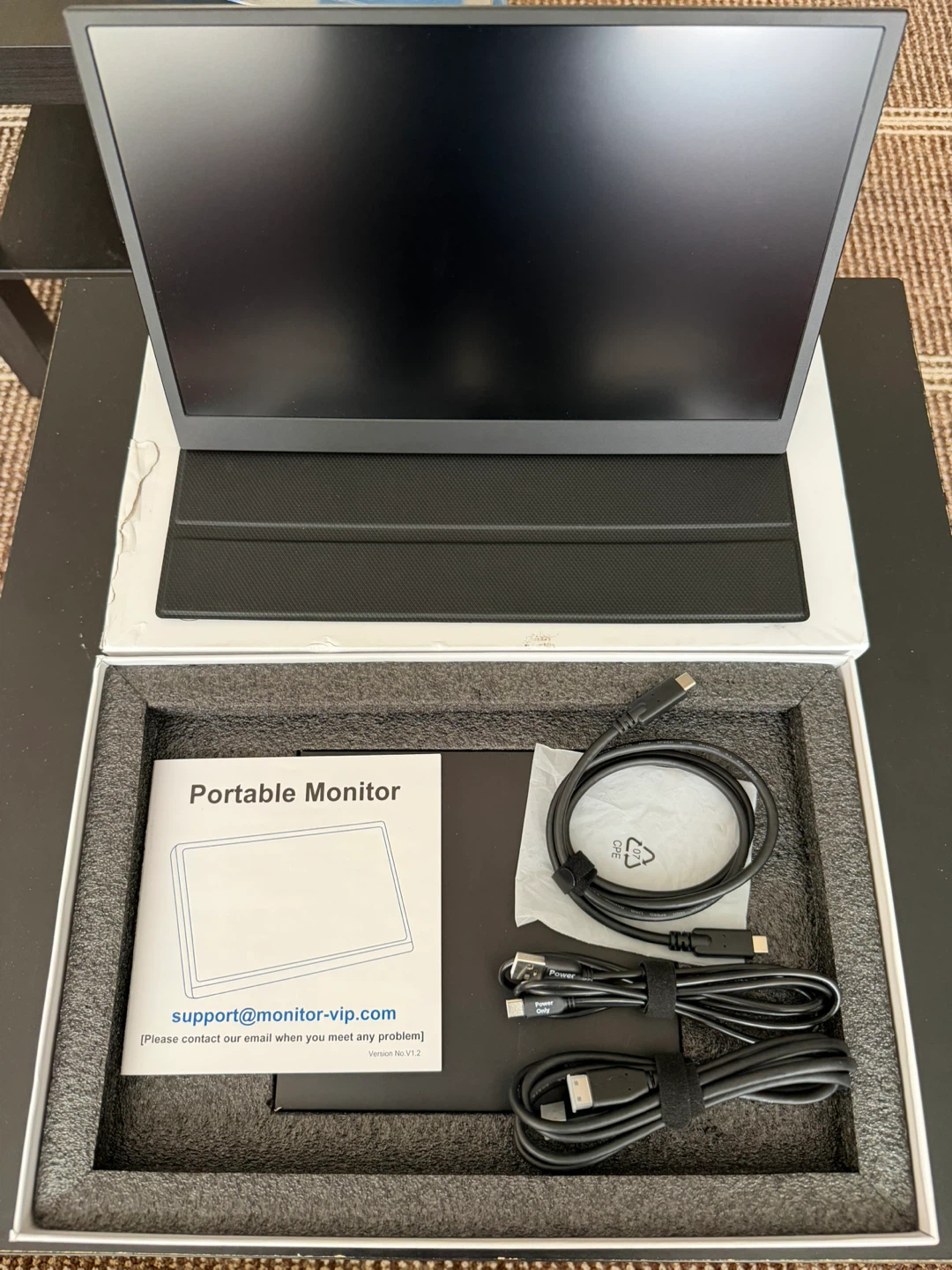 Portable Monitor with HDMI and USB-C