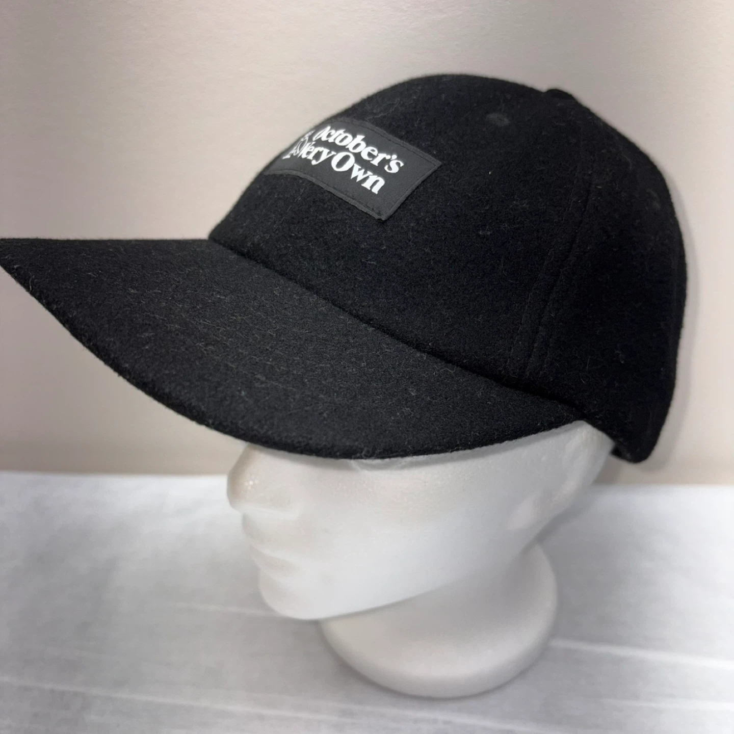 Drake OVO October's Very Own Brand Wool Adjustable Black Cap - photo 4