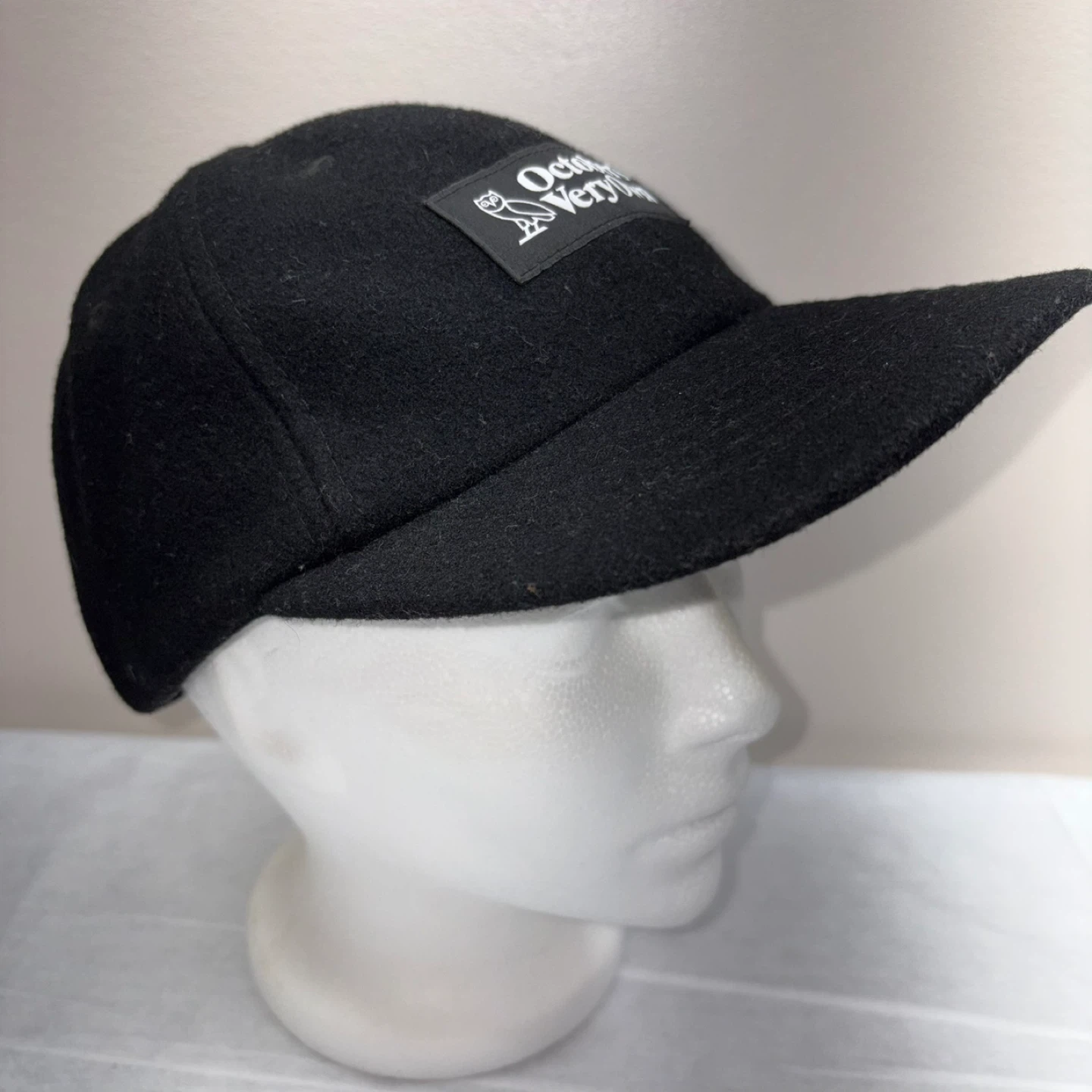 Drake OVO October's Very Own Brand Wool Adjustable Black Cap - photo 3