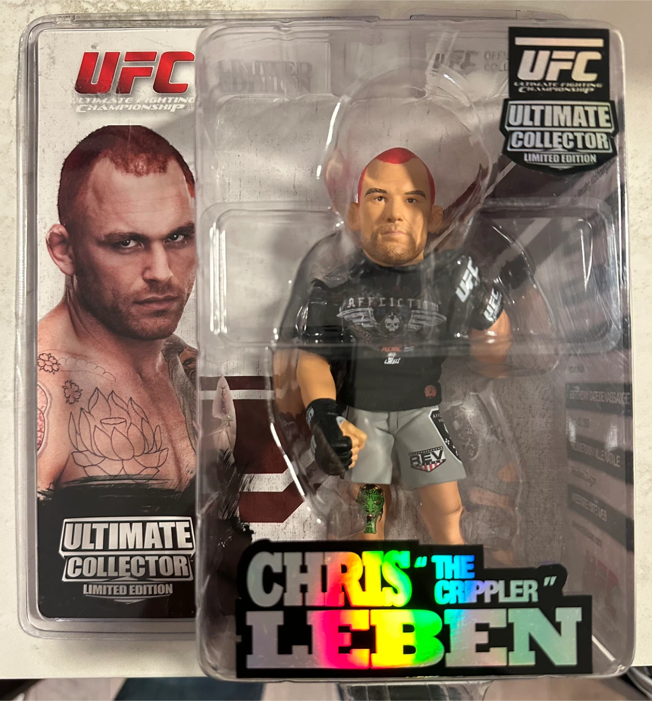 UFC Ultimate Collector Chris Leben Limited Edition Figure