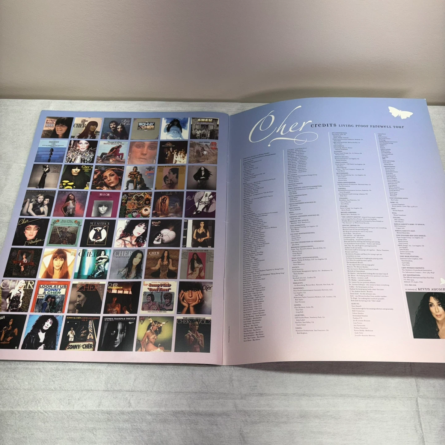 Cher Living Proof Farewell Tour 2002 Souvenir Program - photo 5