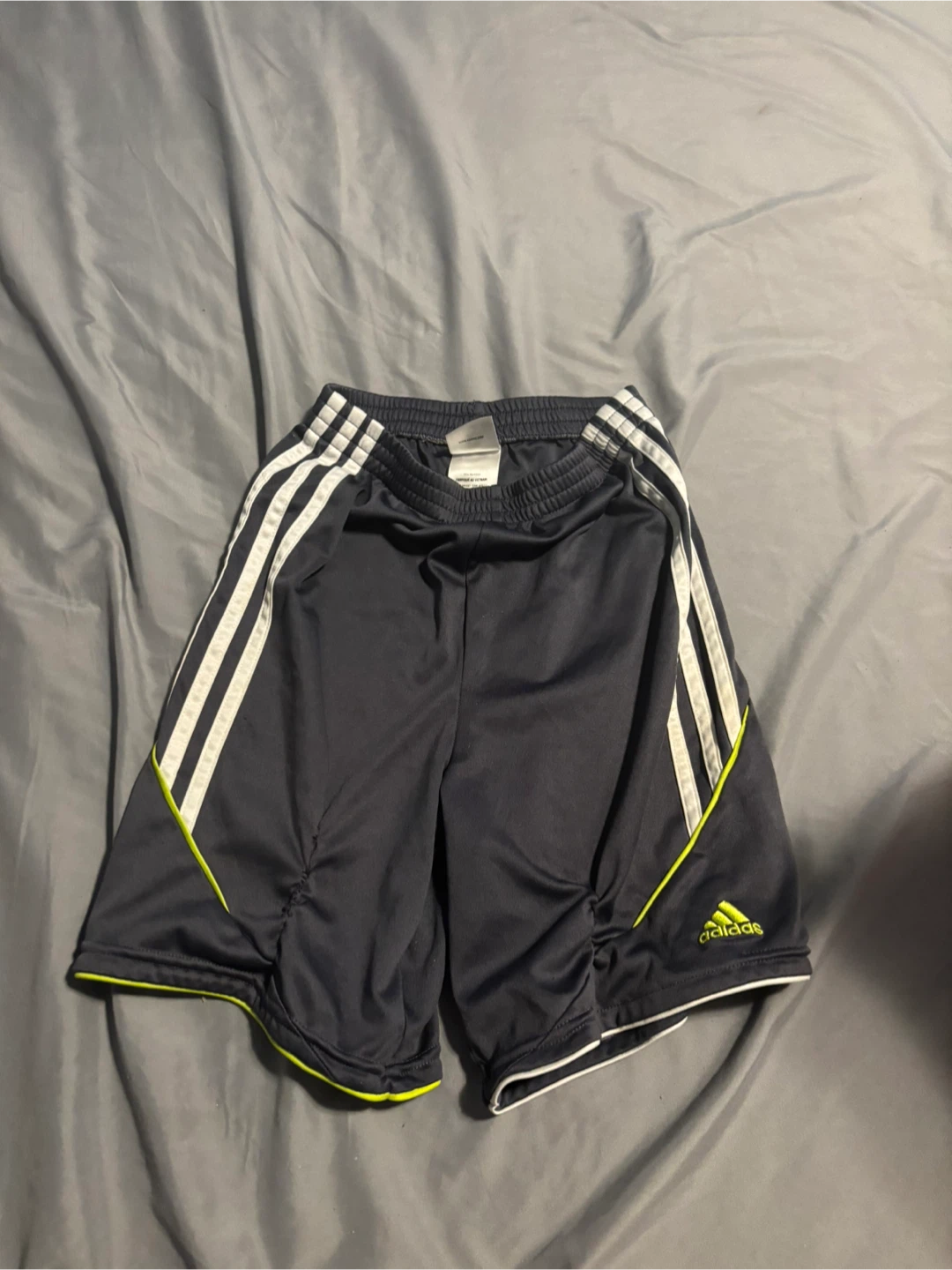 Adidas Grey Soccer Shorts boys size 7