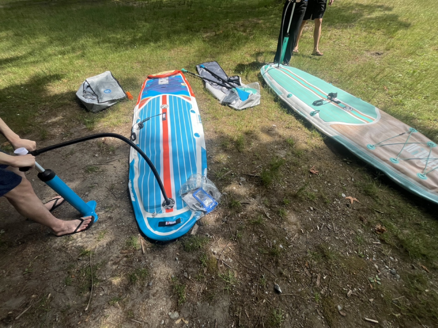 Nixperon Inflatable Stand Up Paddleboard with Accessories - photo 2