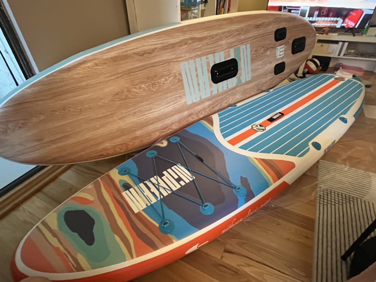 Nixperon Inflatable Stand Up Paddleboard with Accessories - photo 4