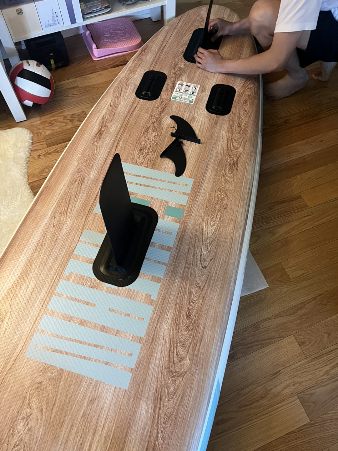 Nixperon Inflatable Stand Up Paddleboard with Accessories - photo 5