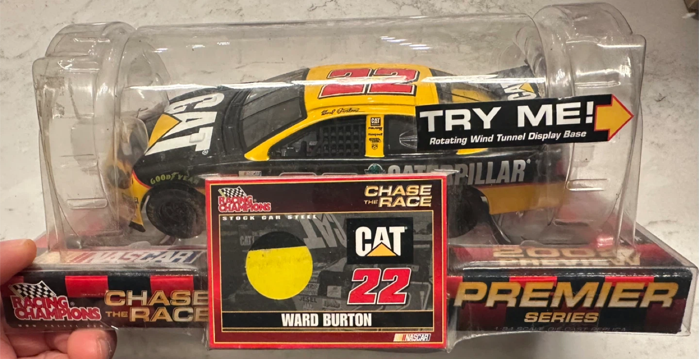 NASCAR Ward Burton #22 CAT Premier 2002