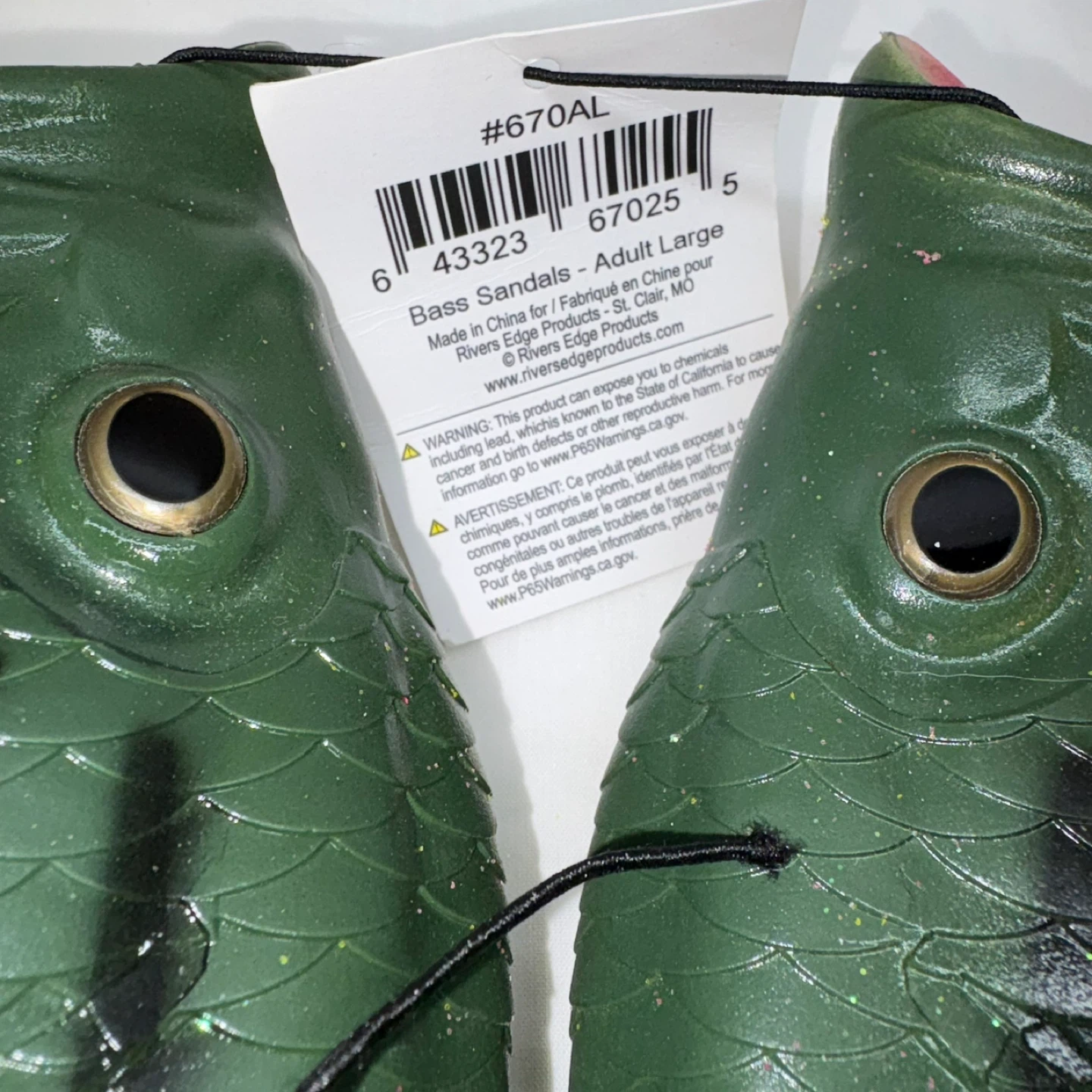 Rivers Edge Bass Sandals - Adult Large Size 11-12 New with tags - photo 3