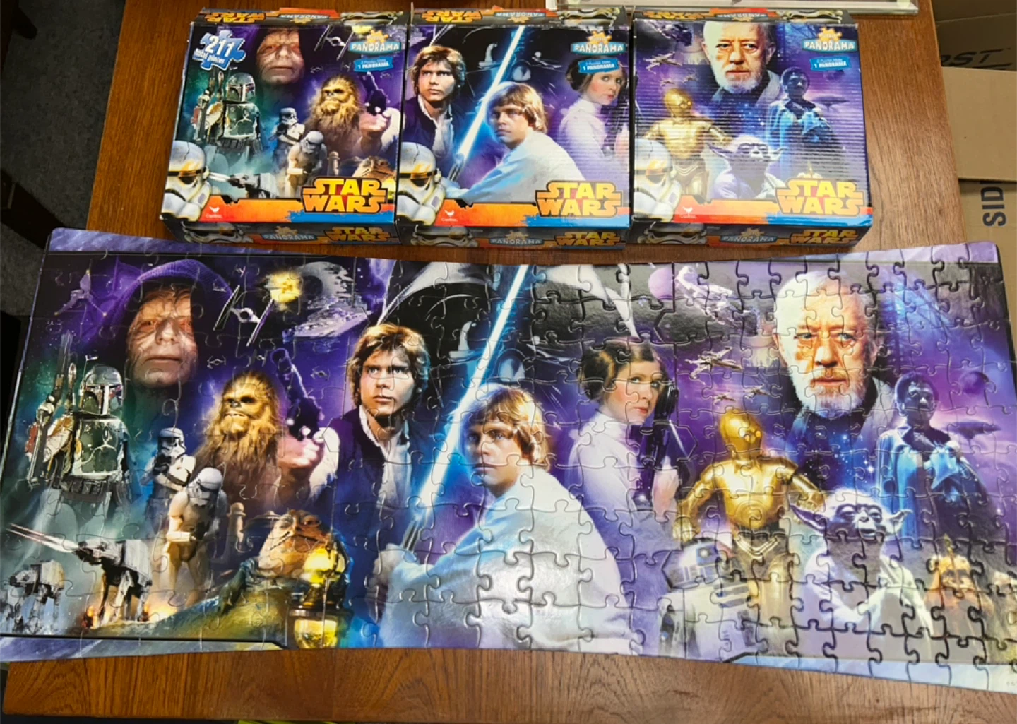Star Wars Panorama Puzzle Set - photo 2