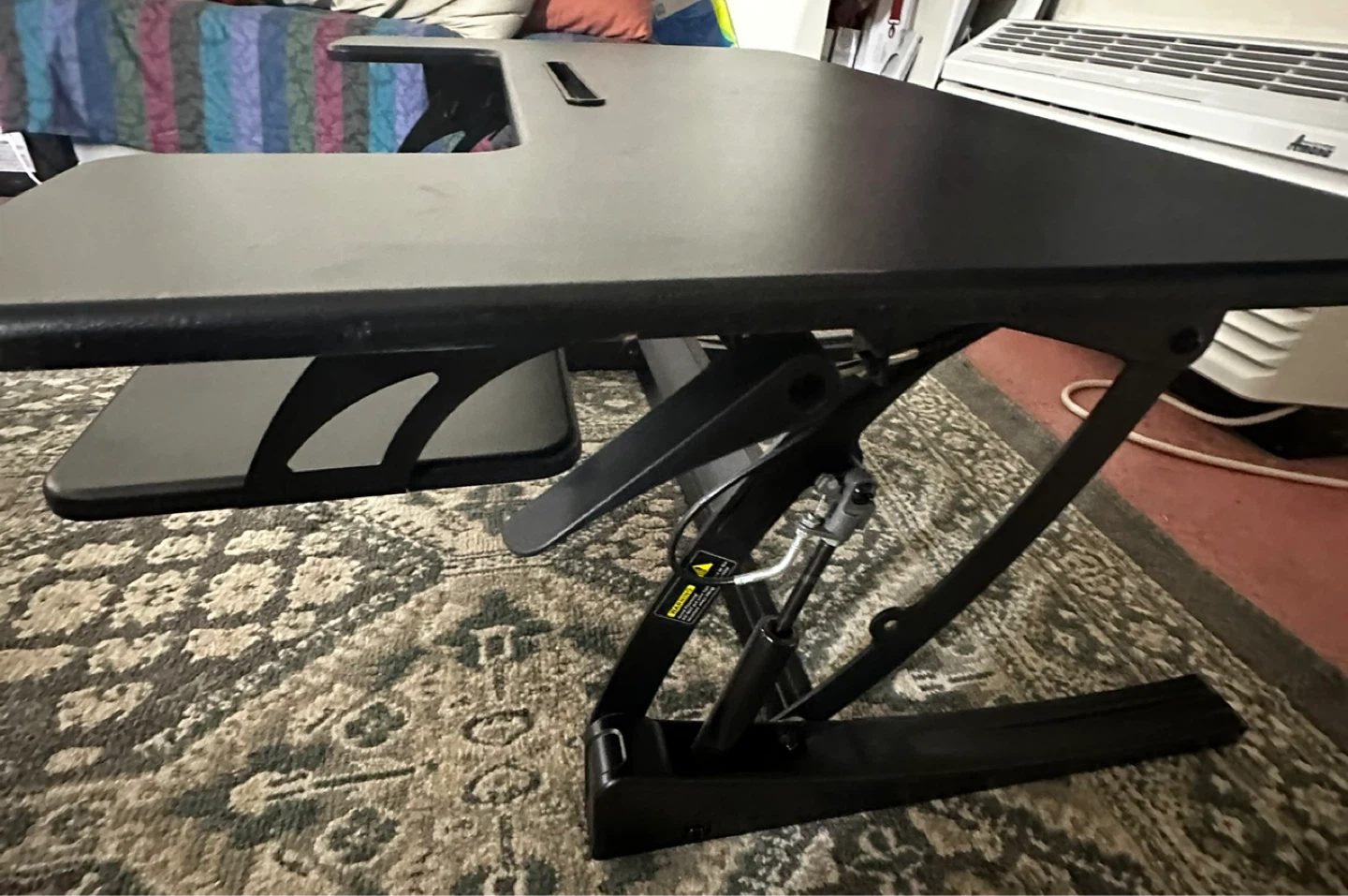 VIVO Black Standing Desk Converter