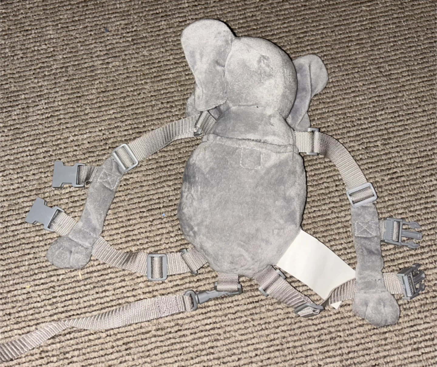 Elephant Toddler Backpack with Harness - photo 2
