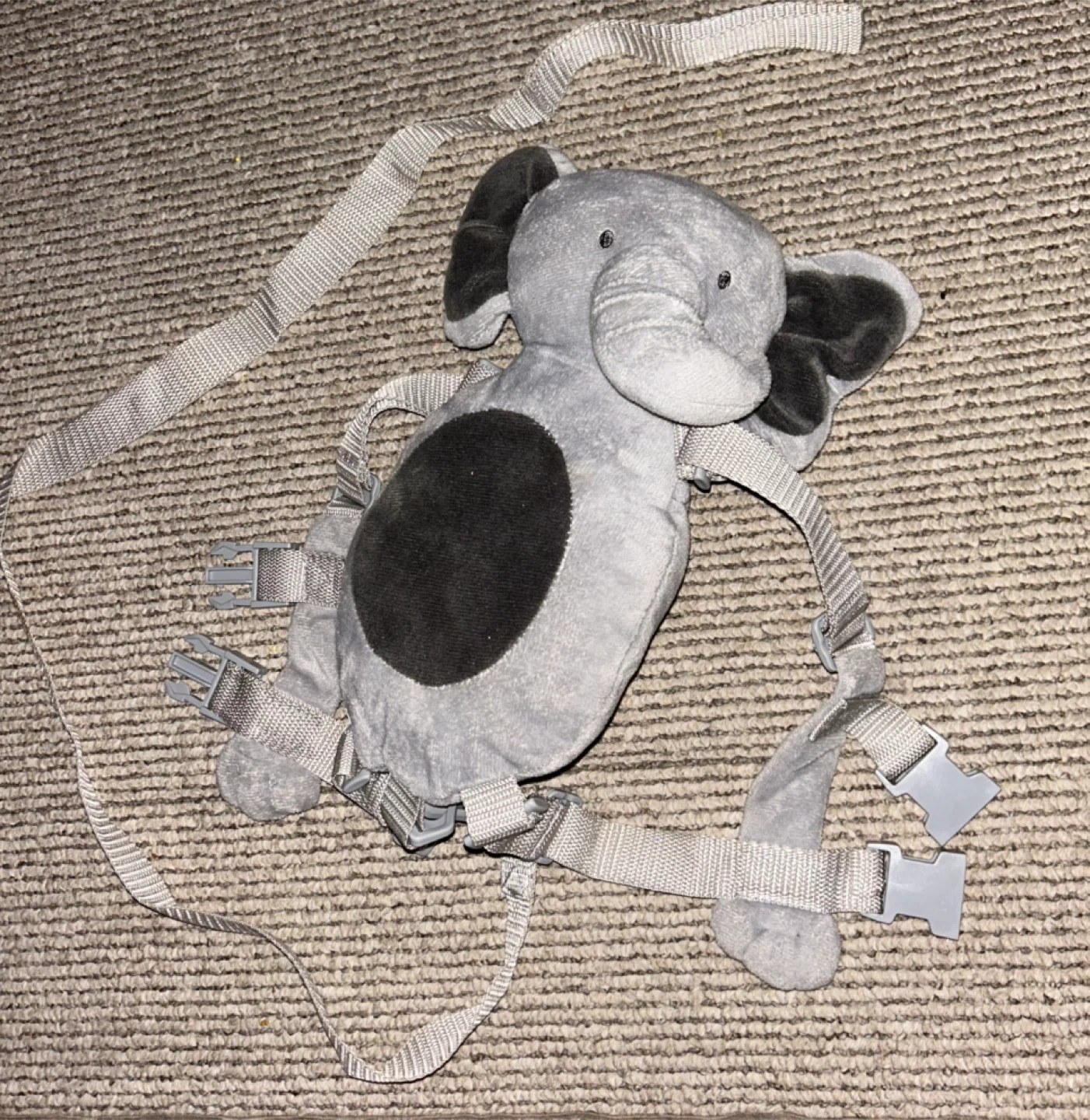 Elephant Toddler Backpack with Harness