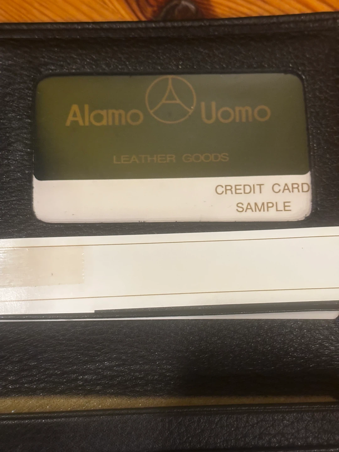 Alamo Uomo Black Leather Wallet - photo 4