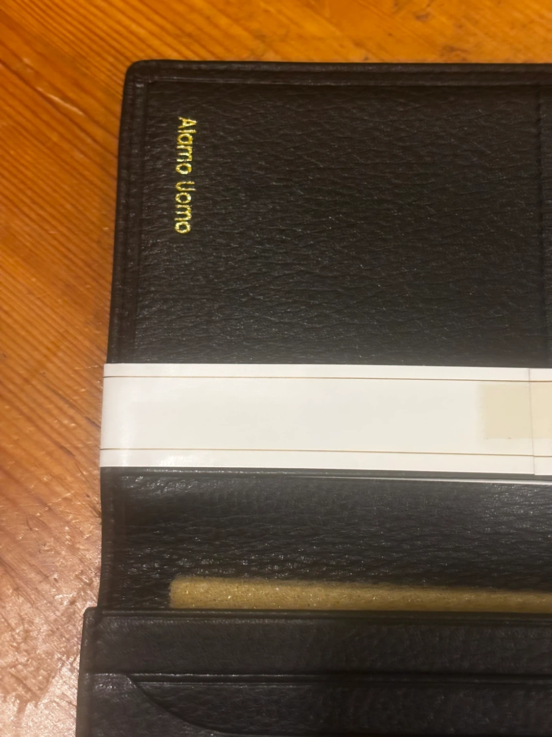 Alamo Uomo Black Leather Wallet - photo 5
