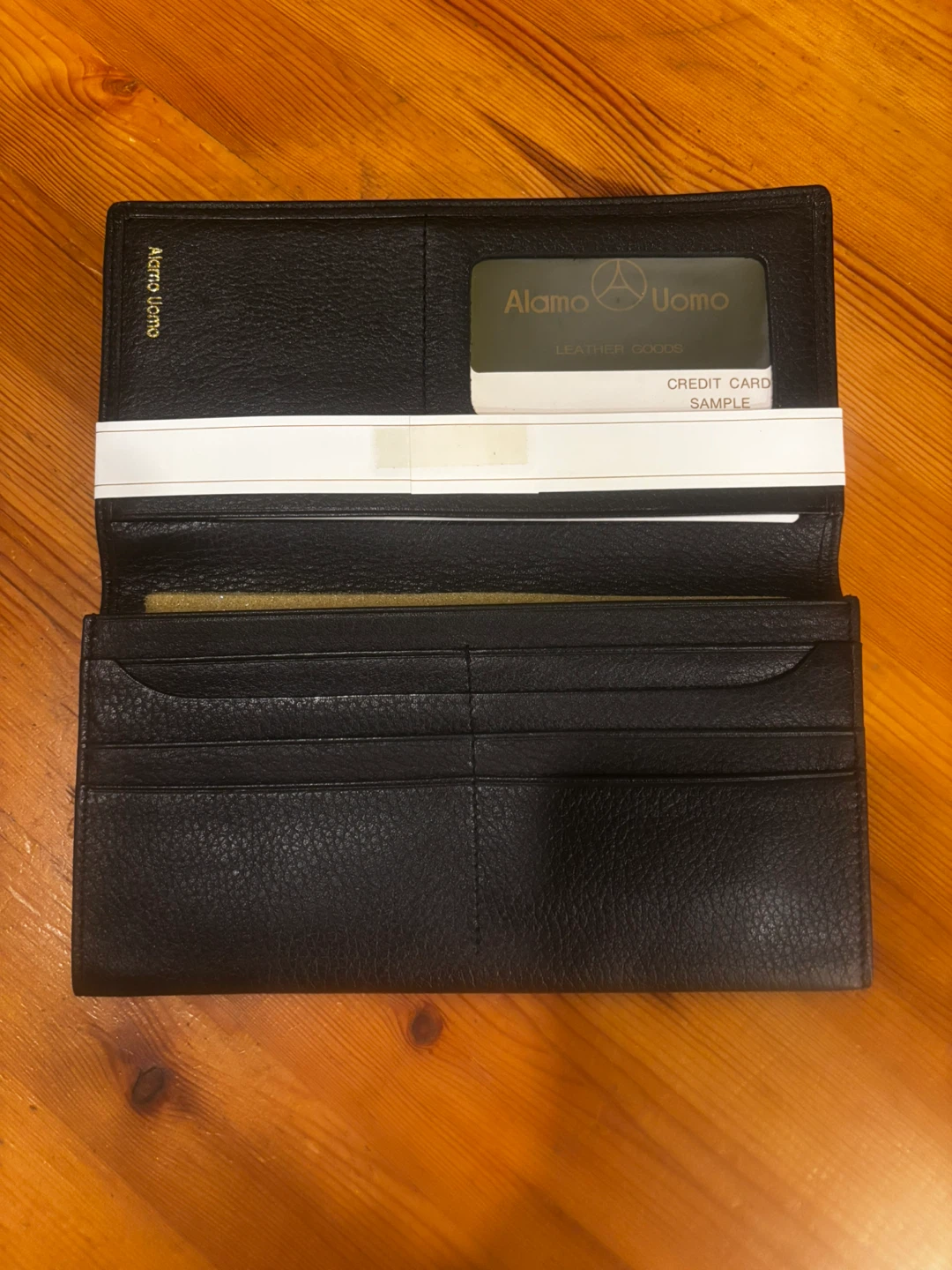 Alamo Uomo Black Leather Wallet - photo 3