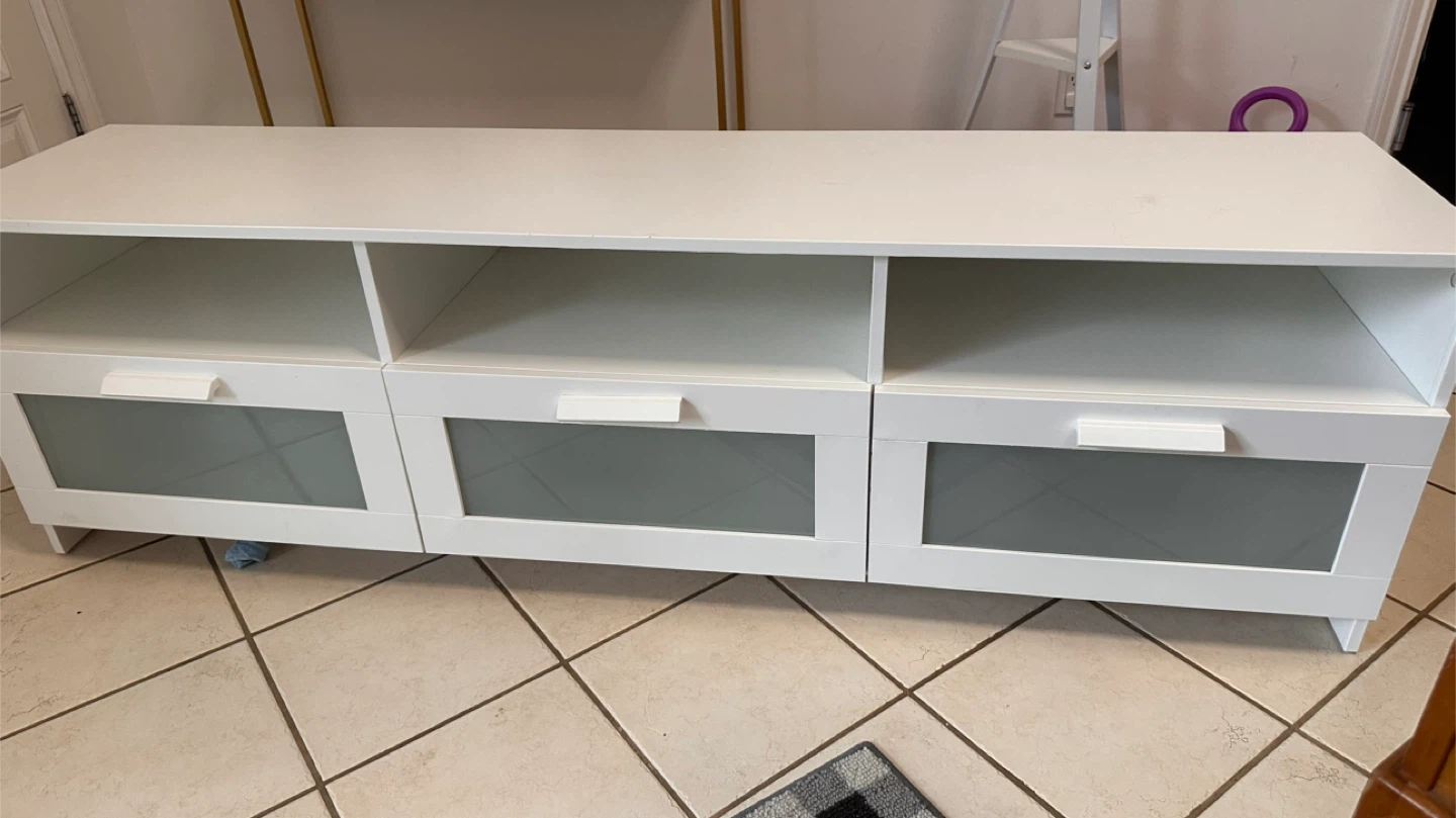 IKEA BESTÅ TV Console - White