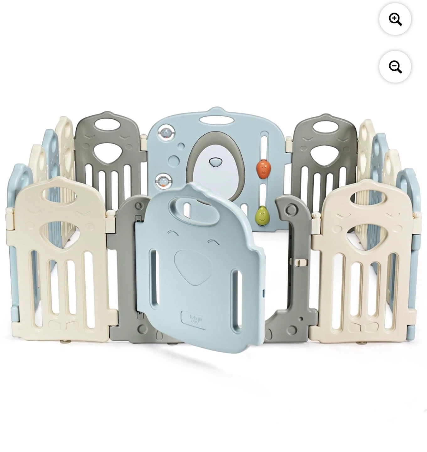 14 Panel Baby Playpen Folding Kids' Safety Center