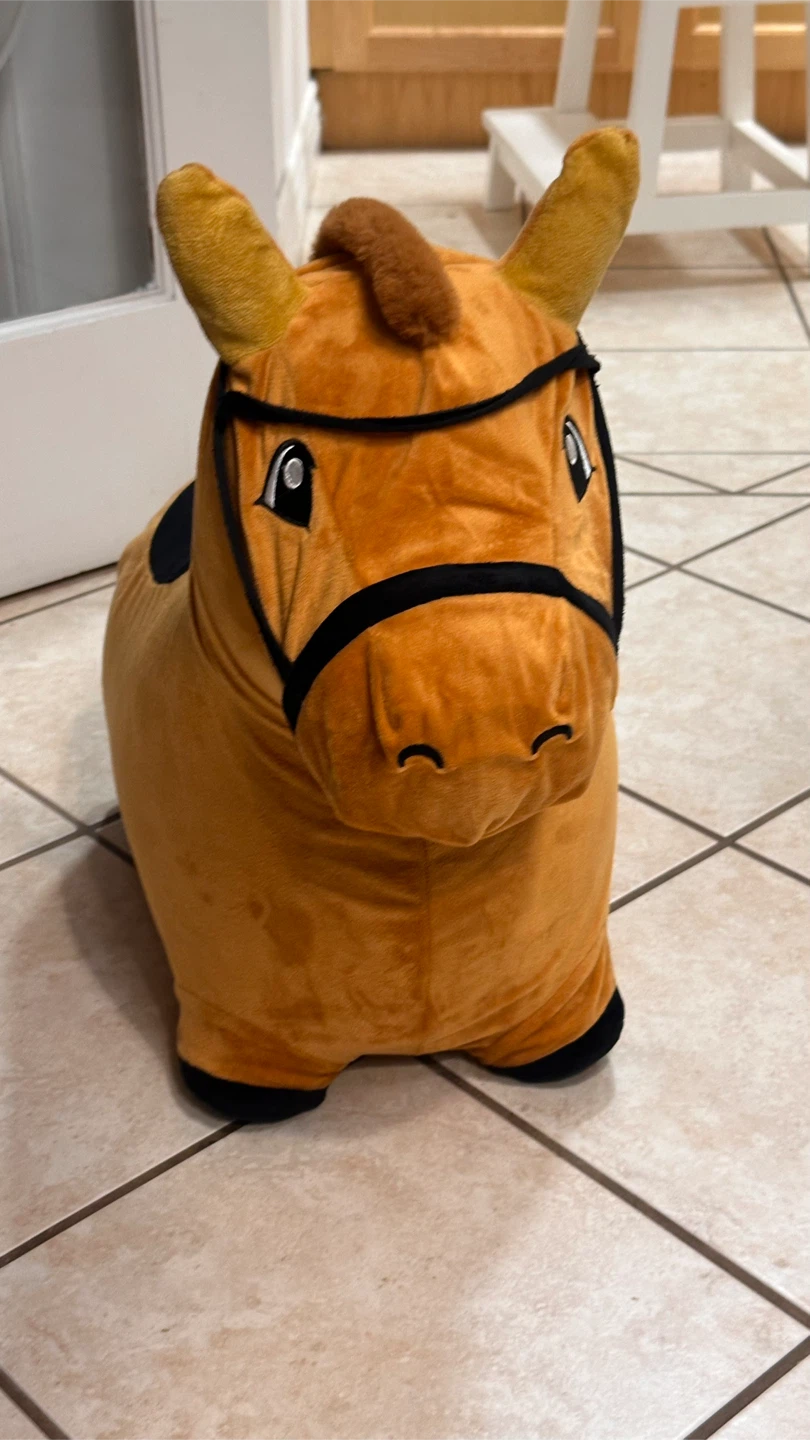 Plush Bouncing Horse Toy - photo 3