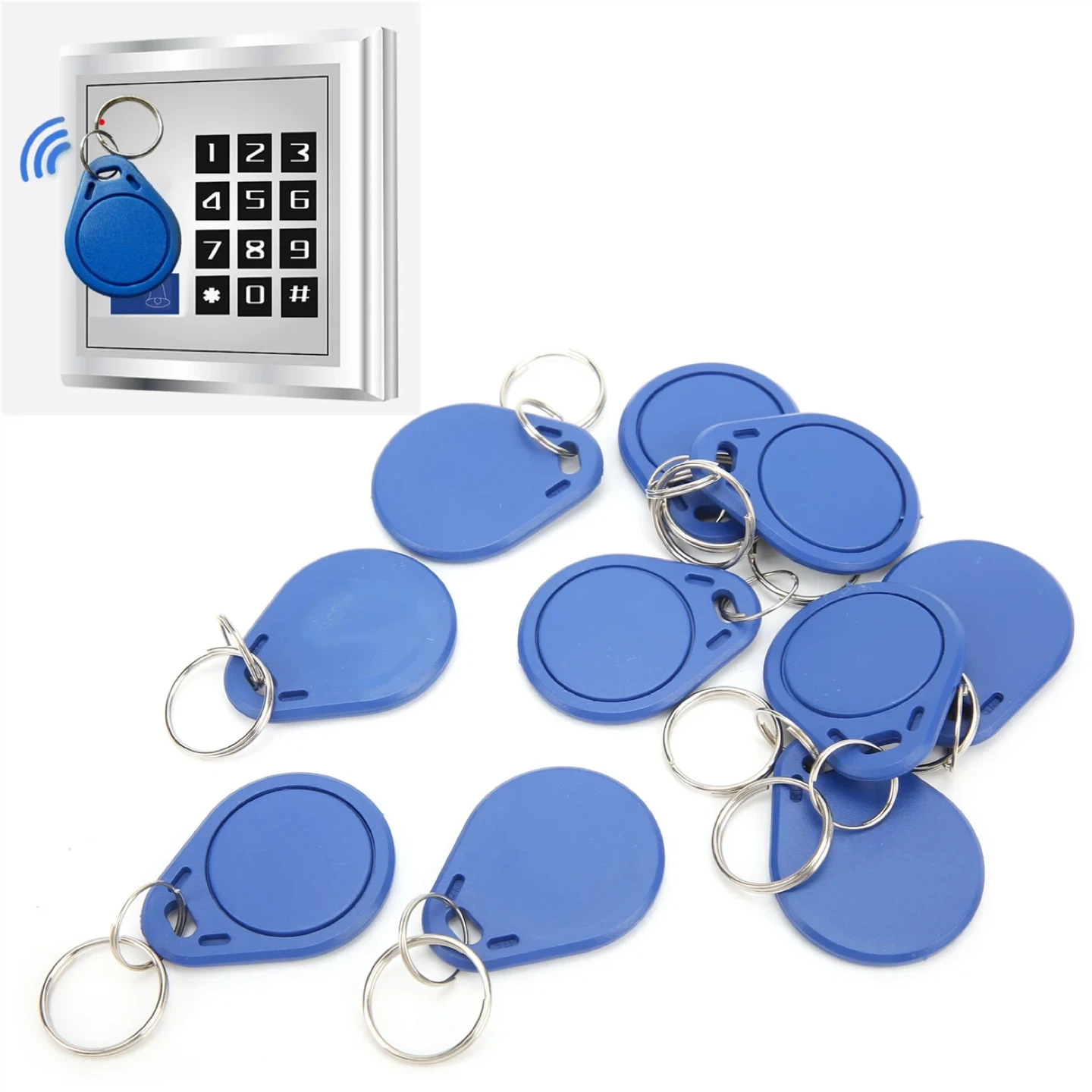 RFID Access Key Fobs (Pack of 10)