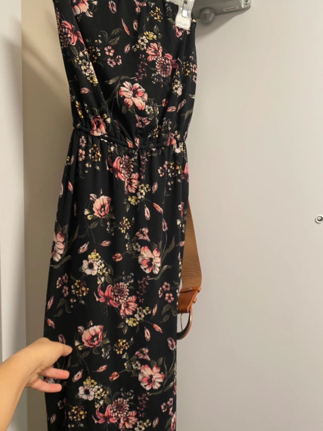 Ardene Floral Maxi Dress with Belt - photo 5