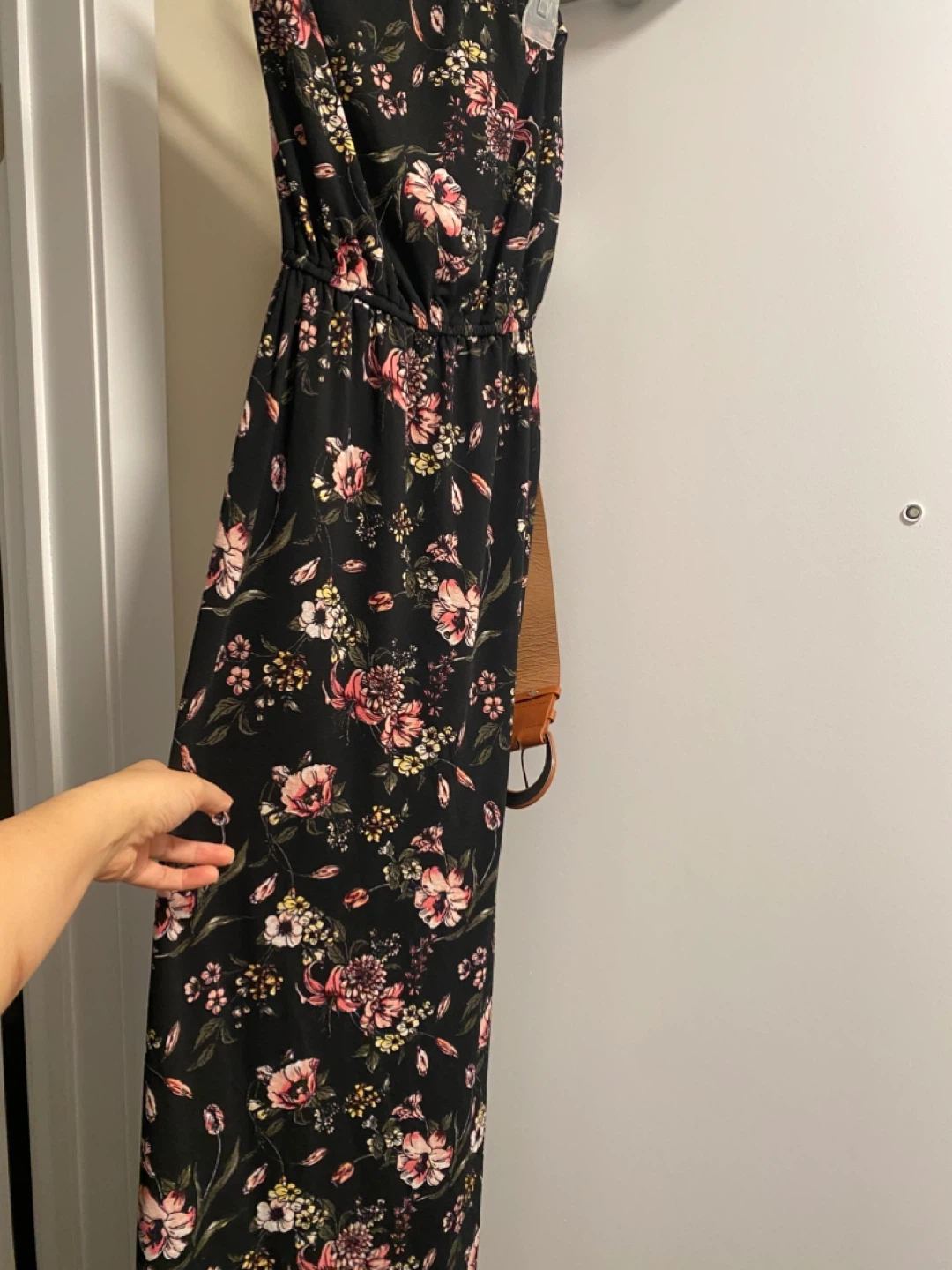 Ardene Floral Maxi Dress with Belt - photo 4