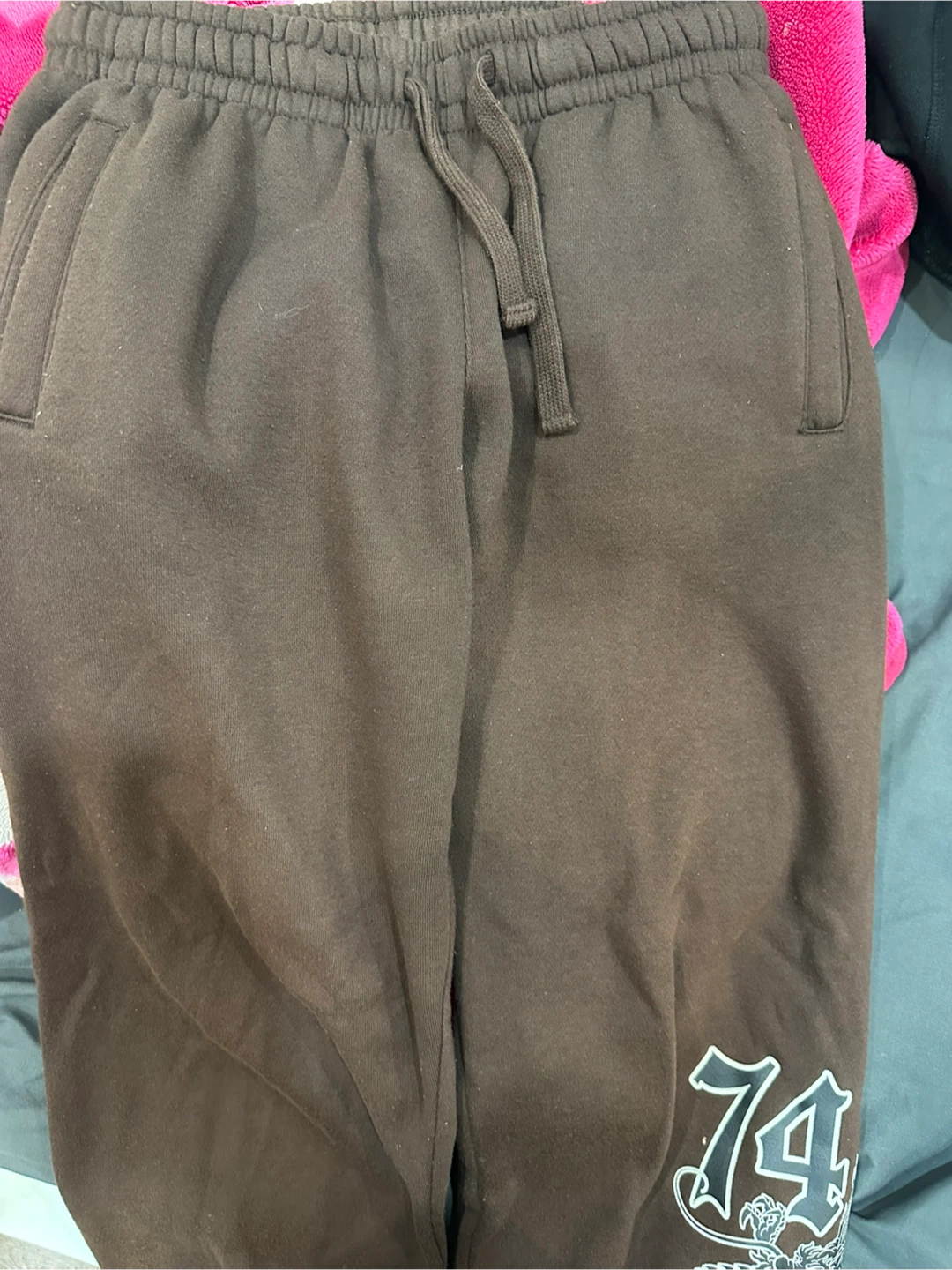 Streetwear Society Brown Sweatpants (S) - photo 4