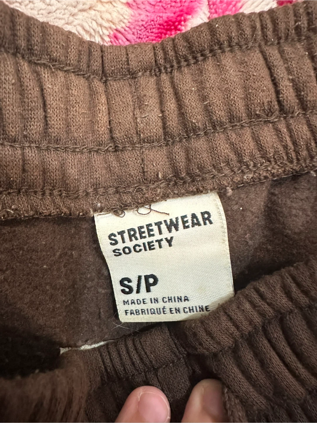 Streetwear Society Brown Sweatpants (S) - photo 5