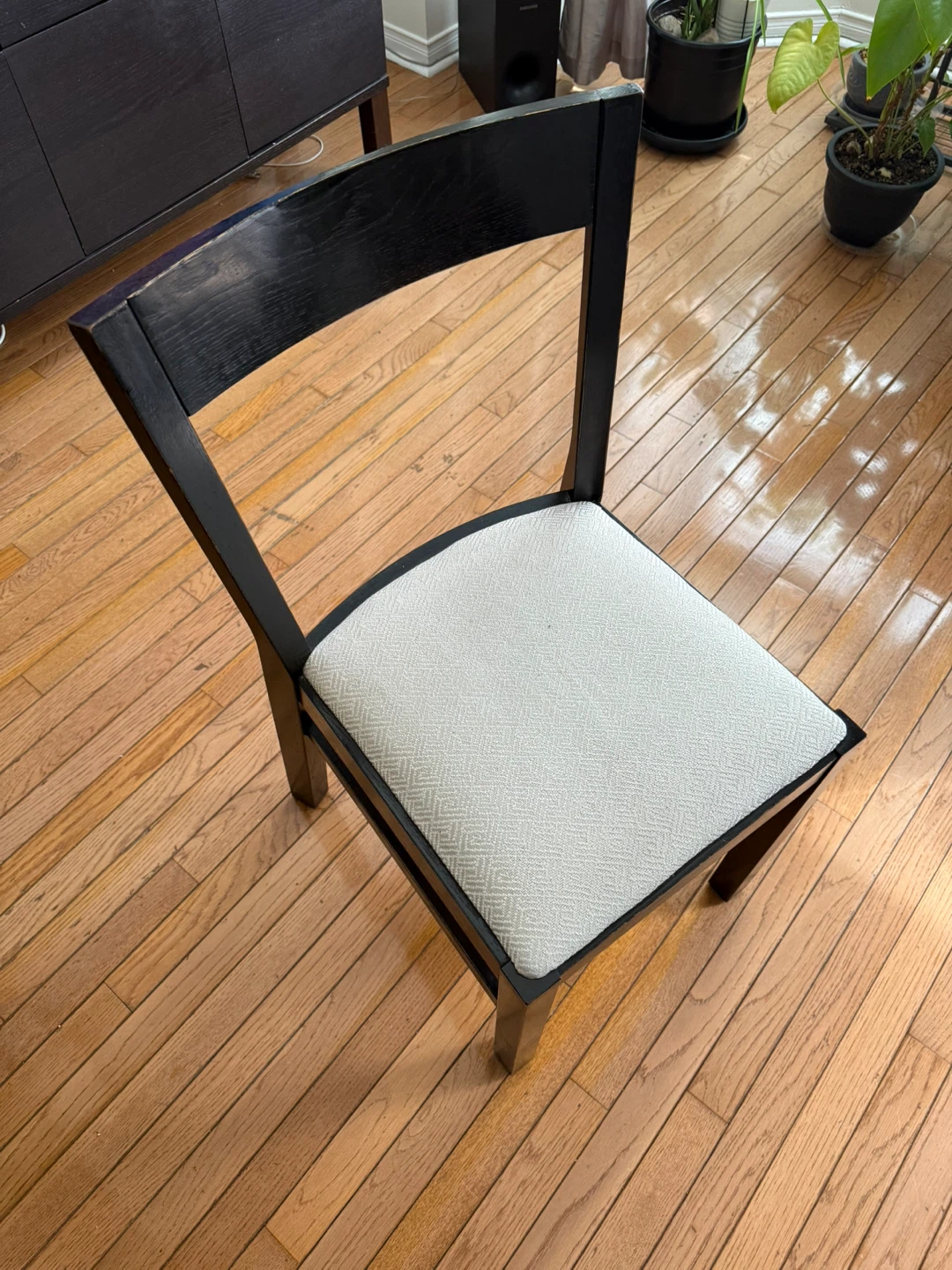 Black Dining Table with 6 Chairs - photo 2