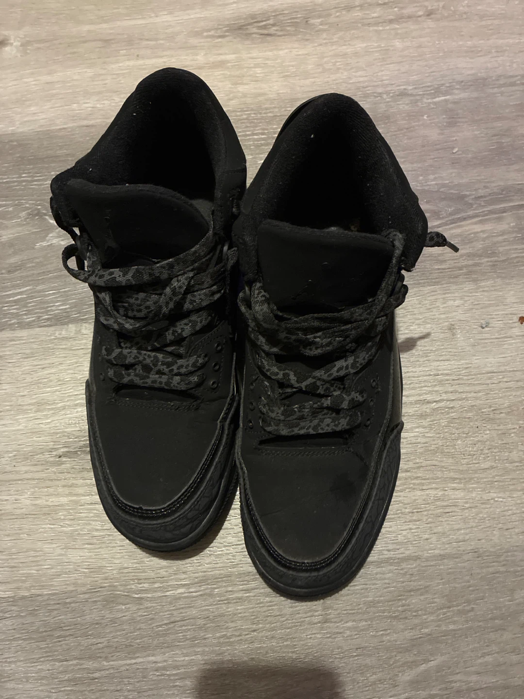 Black Jordan 3 Men's Sneakers - photo 3
