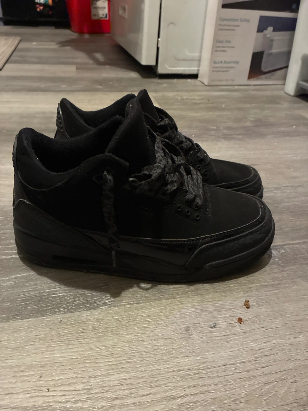 Black Jordan 3 Men's Sneakers
