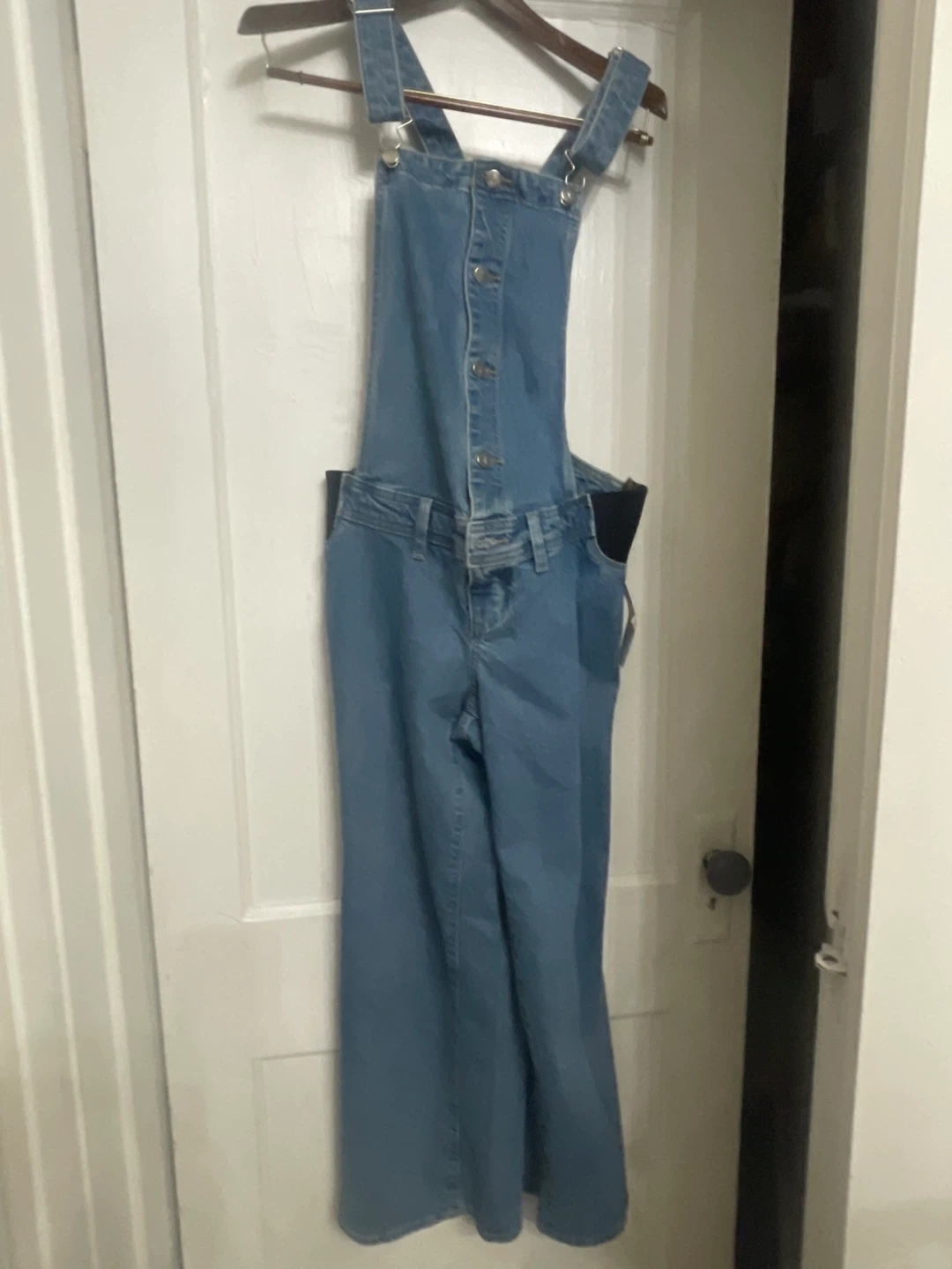 Isabel by Ingrid & Isabel Wide Leg Overalls Size 6