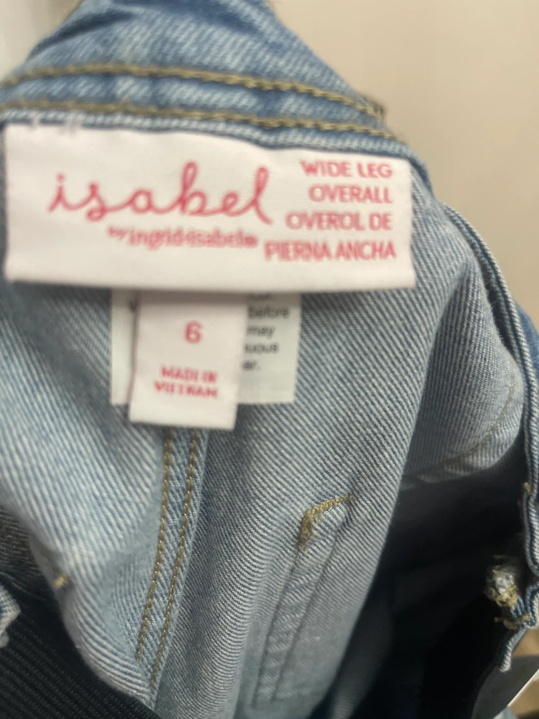 Isabel by Ingrid & Isabel Wide Leg Overalls Size 6 - photo 4