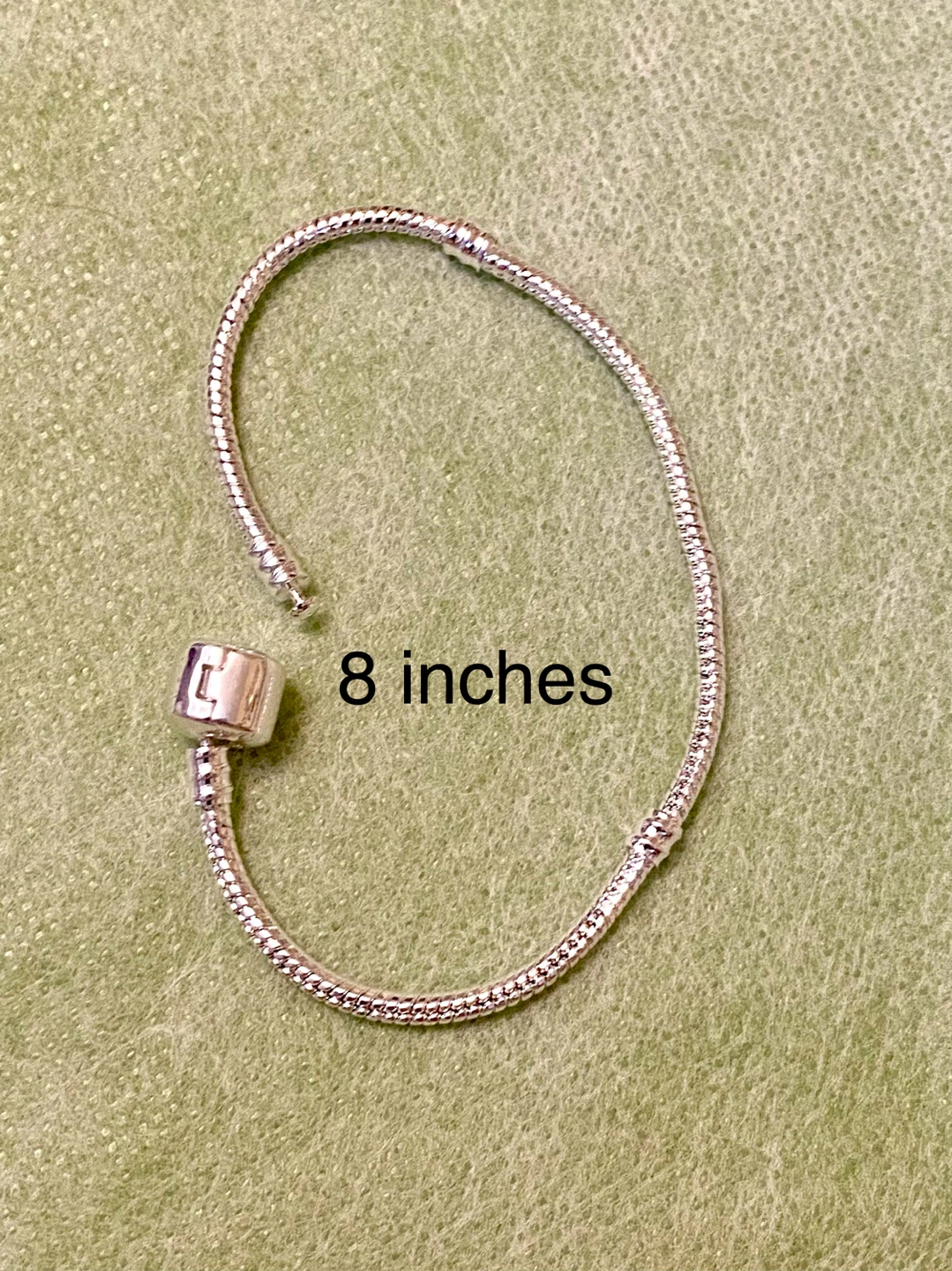 Stainless Steel Charm Bracelet - 8 Inches - photo 2