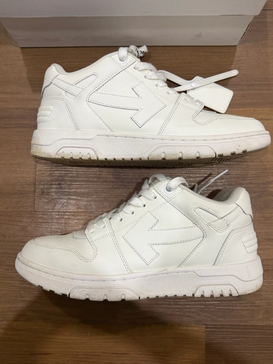 Off-White Out of Office 'Triple White' size 9 og all - photo 2