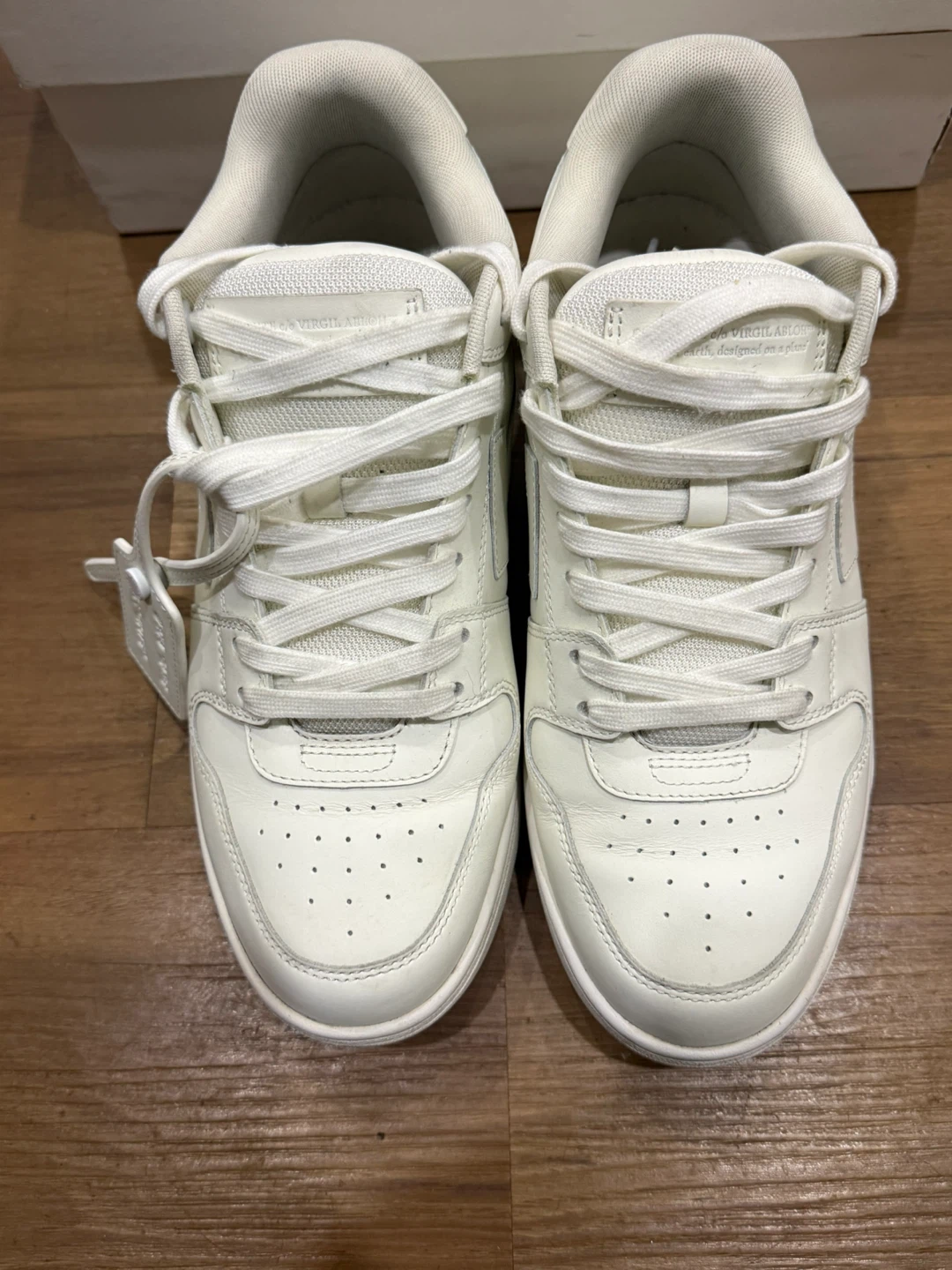 Off-White Out of Office 'Triple White' size 9 og all - photo 4
