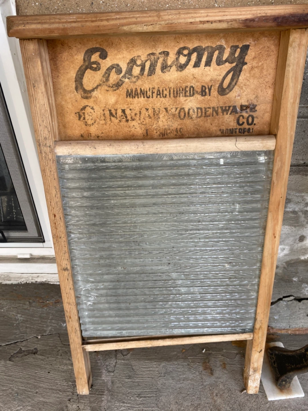 Vintage Economy Wash Board